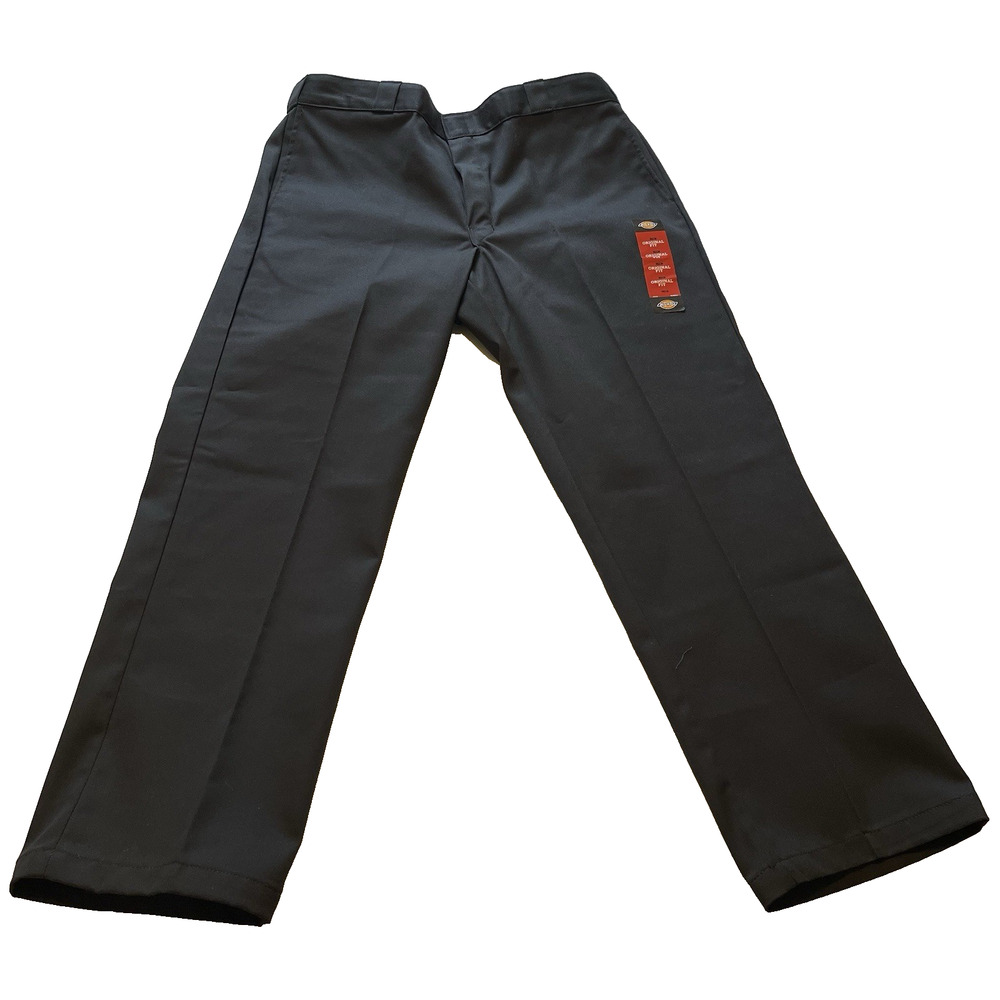 Dickies Men Original fit work pants Navy Blue Size Large (38/30) Irregalar